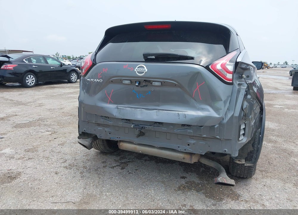 2016 NISSAN MURANO S VIN: 5N1AZ2MG3GN128447