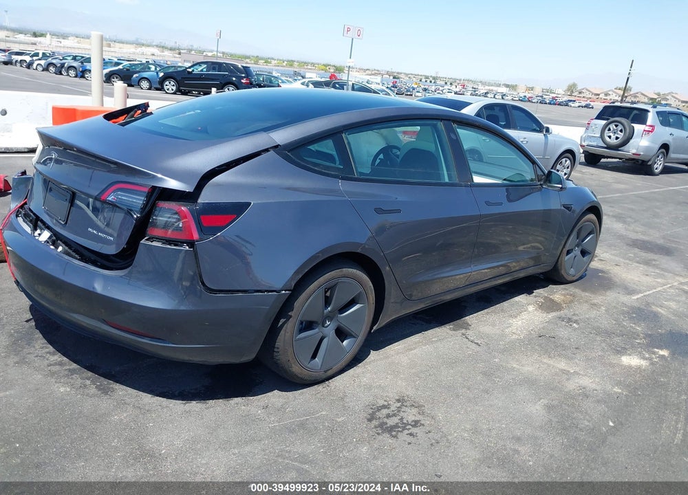 2023 TESLA MODEL 3 LONG RANGE DUAL MOTOR ALL-WHEEL DRIVE VIN: 5YJ3E1EB9PF669622