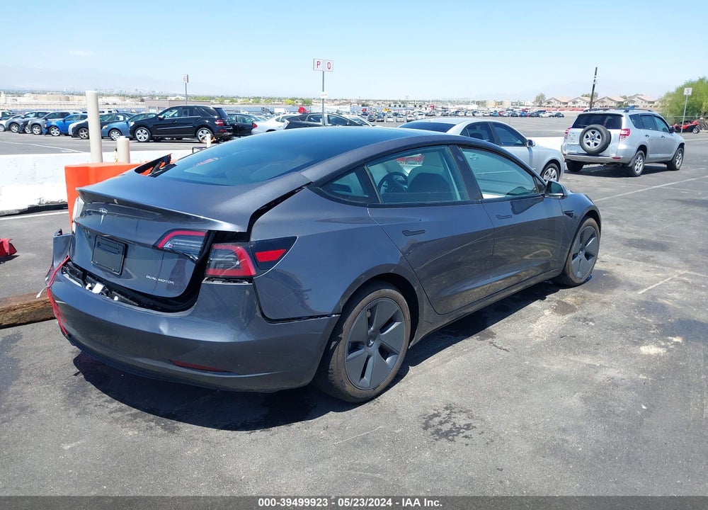 2023 TESLA MODEL 3 LONG RANGE DUAL MOTOR ALL-WHEEL DRIVE VIN: 5YJ3E1EB9PF669622