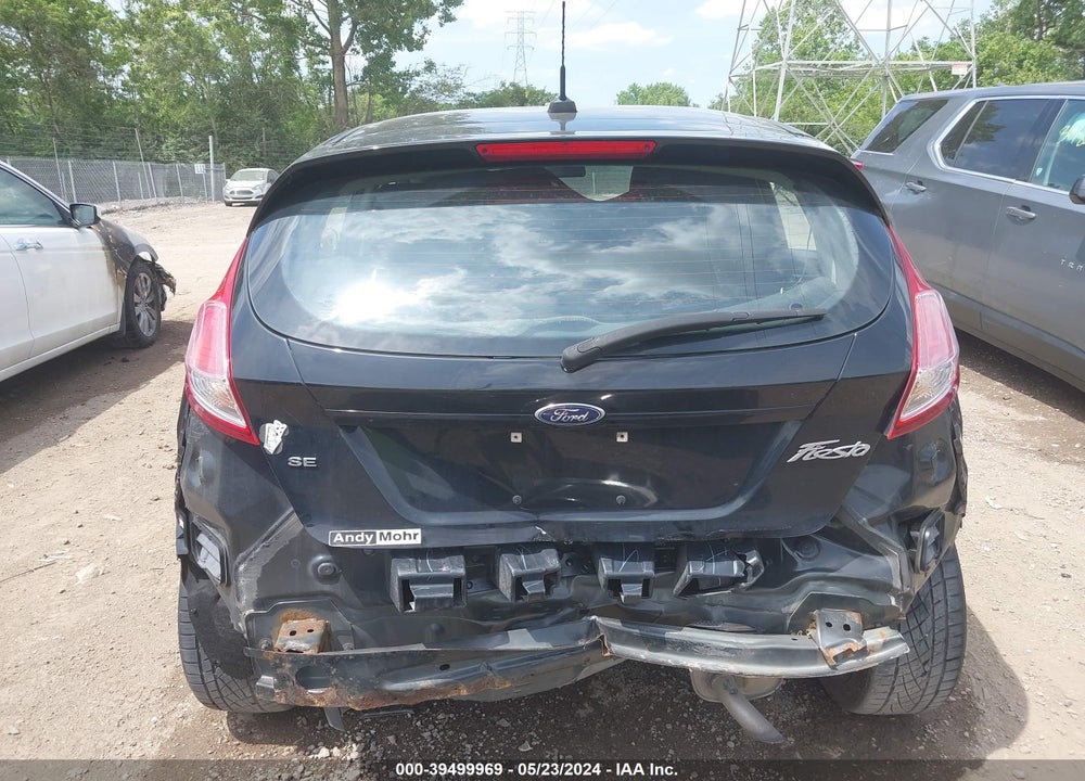 2017 FORD FIESTA SE VIN: 3FADP4EJ8HM169011
