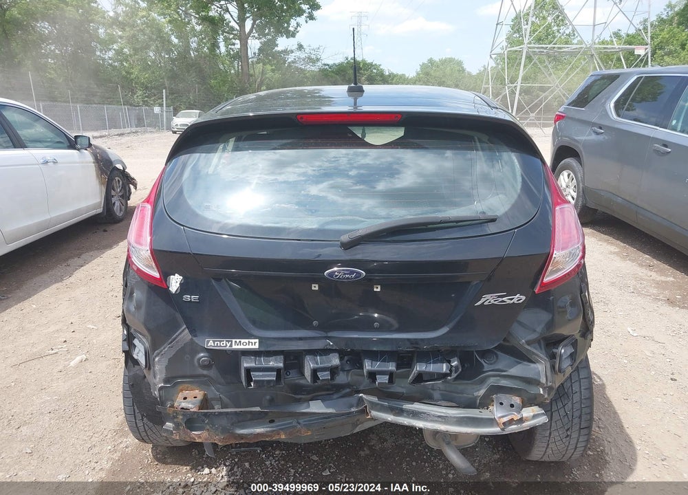 2017 FORD FIESTA SE VIN: 3FADP4EJ8HM169011