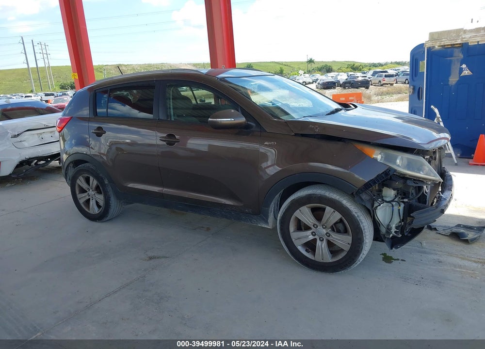 2013 KIA SPORTAGE LX VIN: KNDPBCA23D7373587