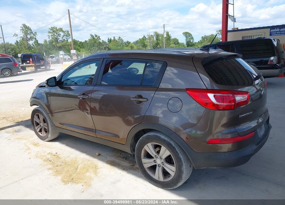 2013 KIA SPORTAGE LX VIN: KNDPBCA23D7373587