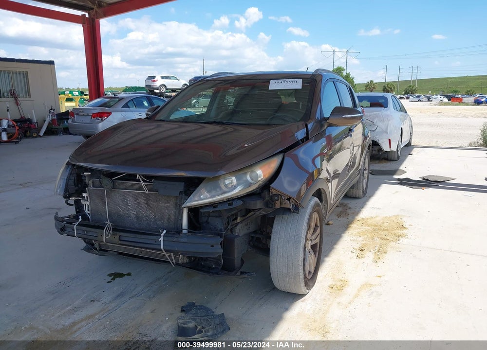 2013 KIA SPORTAGE LX VIN: KNDPBCA23D7373587