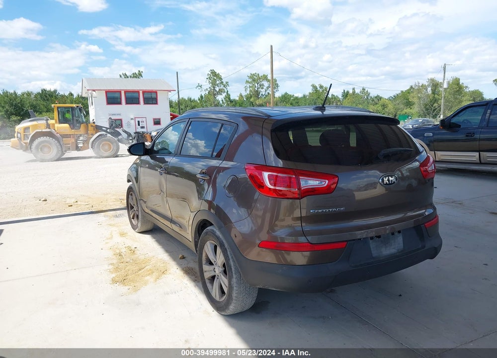2013 KIA SPORTAGE LX VIN: KNDPBCA23D7373587
