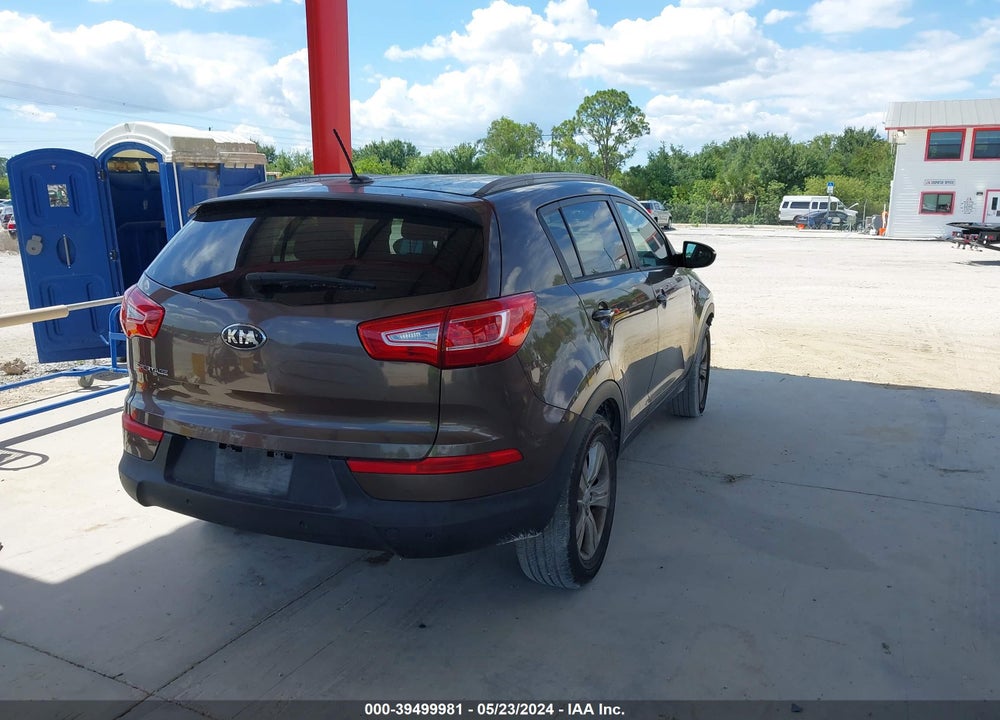 2013 KIA SPORTAGE LX VIN: KNDPBCA23D7373587
