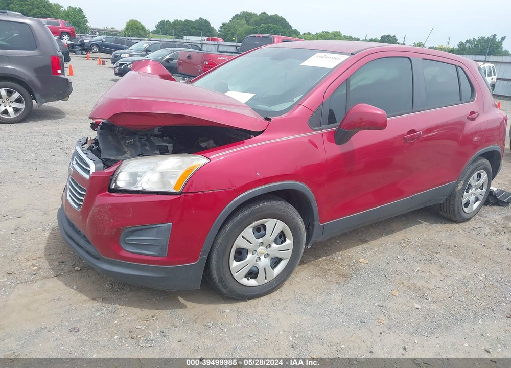 2015 CHEVROLET TRAX 1LS VIN: KL7CJKSBXFB260176