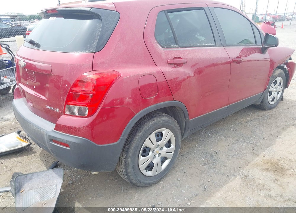 2015 CHEVROLET TRAX 1LS VIN: KL7CJKSBXFB260176
