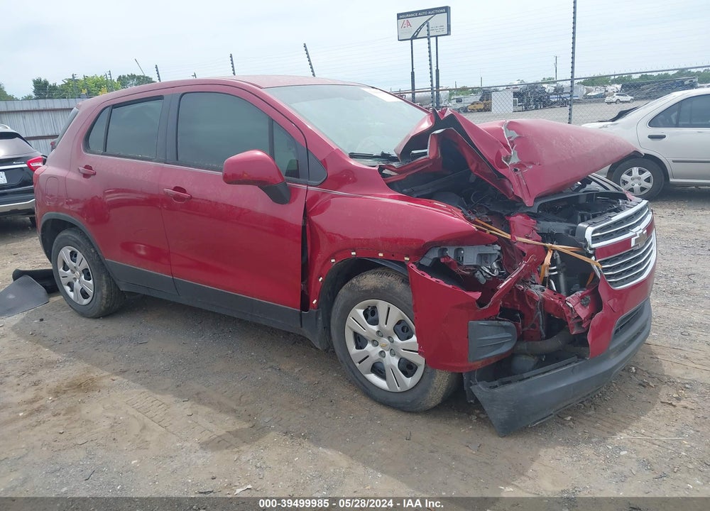 2015 CHEVROLET TRAX 1LS VIN: KL7CJKSBXFB260176