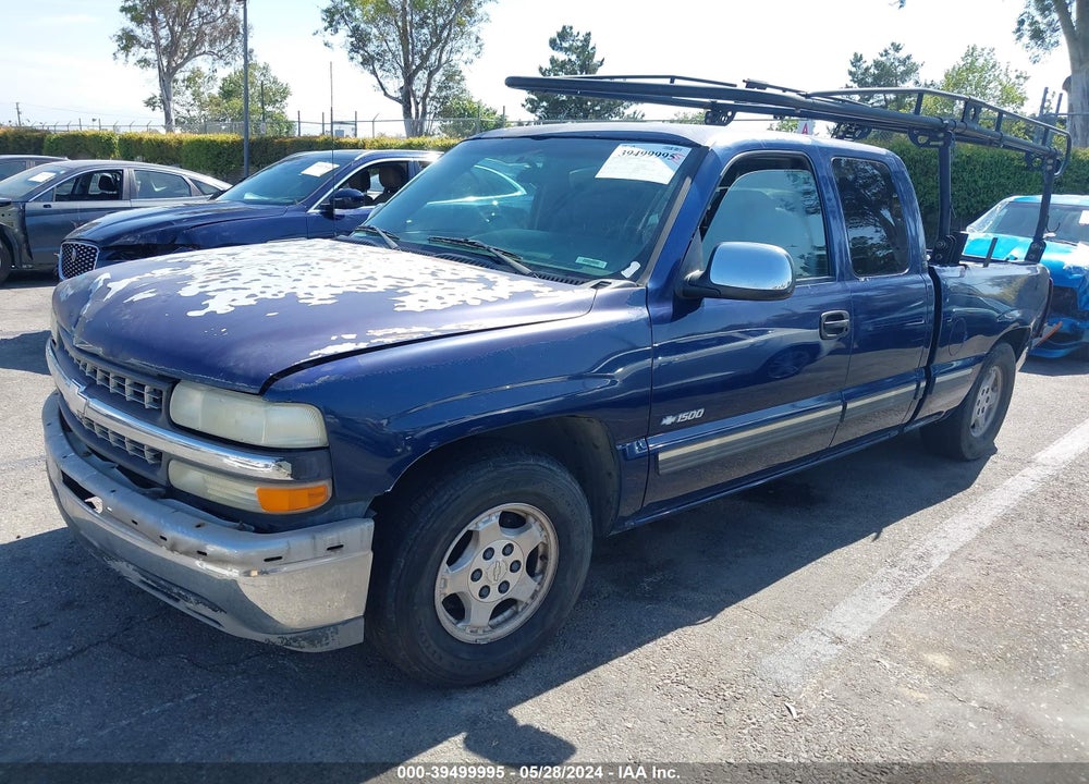 2002 CHEVROLET SILVERADO 1500 LS VIN: 2GCEC19V121229599