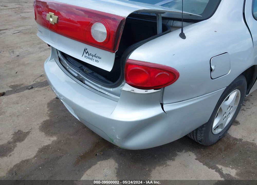 2005 CHEVROLET CAVALIER VIN: 1G1JC52F057140552