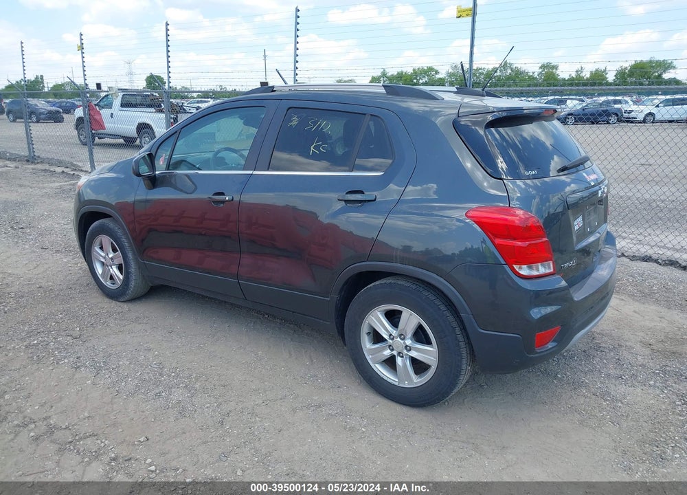 2017 CHEVROLET TRAX LT VIN: 3GNCJLSB6HL279602