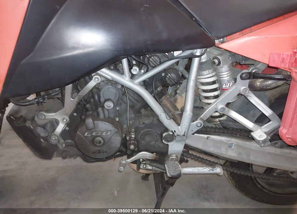 2006 KTM 950 SUPERMOTO VIN: VBKVS44086M917754