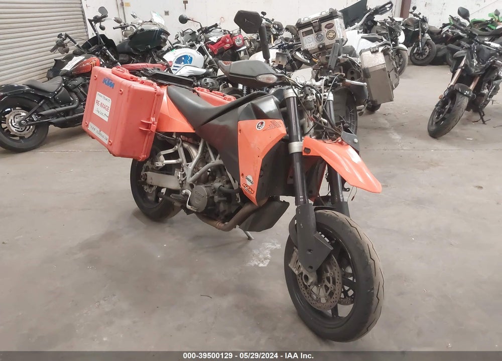 2006 KTM 950 SUPERMOTO VIN: VBKVS44086M917754