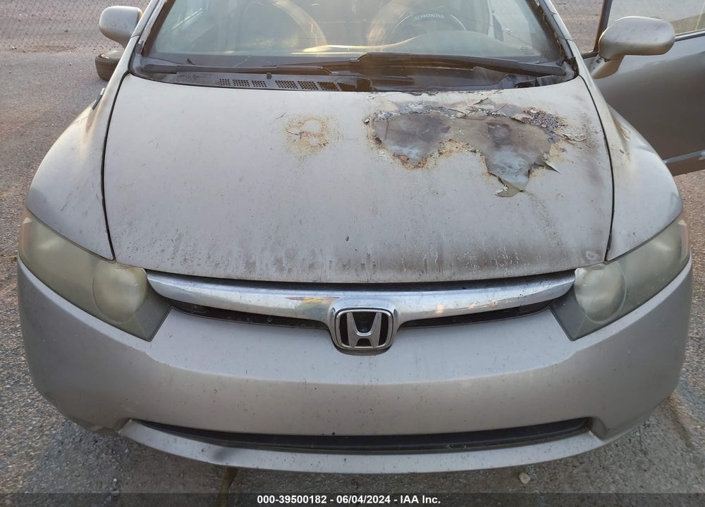 2006 HONDA CIVIC LX VIN: 1HGFA16566L098248