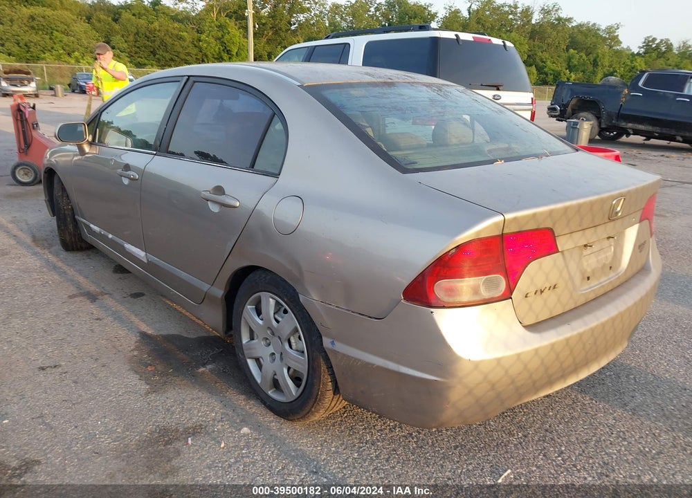 2006 HONDA CIVIC LX VIN: 1HGFA16566L098248