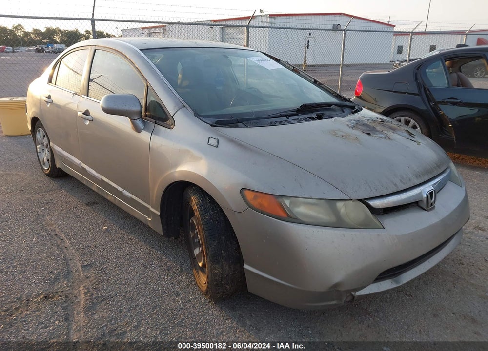 2006 HONDA CIVIC LX VIN: 1HGFA16566L098248