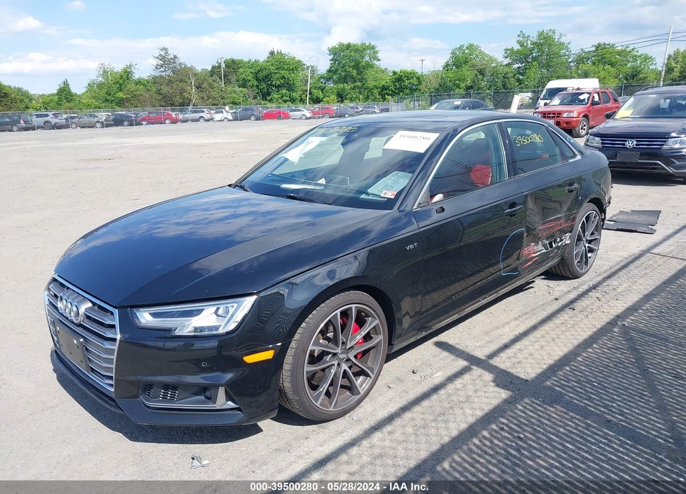 2018 AUDI S4 3.0T PREMIUM PLUS VIN: WAUC4AF4XJA001277