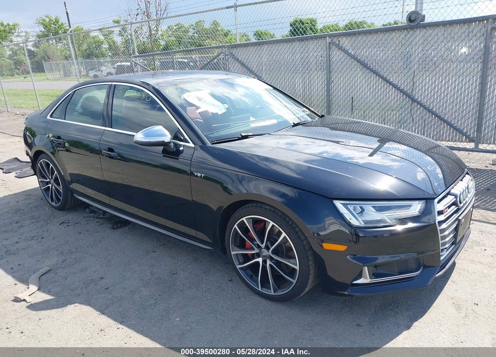 2018 AUDI S4 3.0T PREMIUM PLUS VIN: WAUC4AF4XJA001277