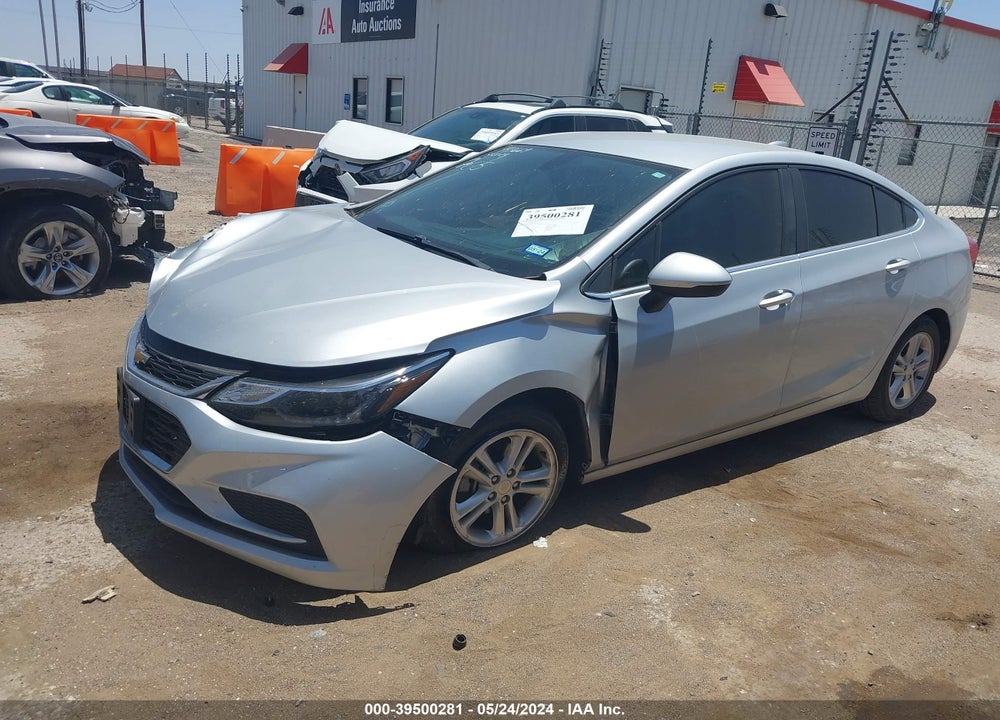 2017 CHEVROLET CRUZE LT AUTO VIN: 1G1BE5SMXH7101193