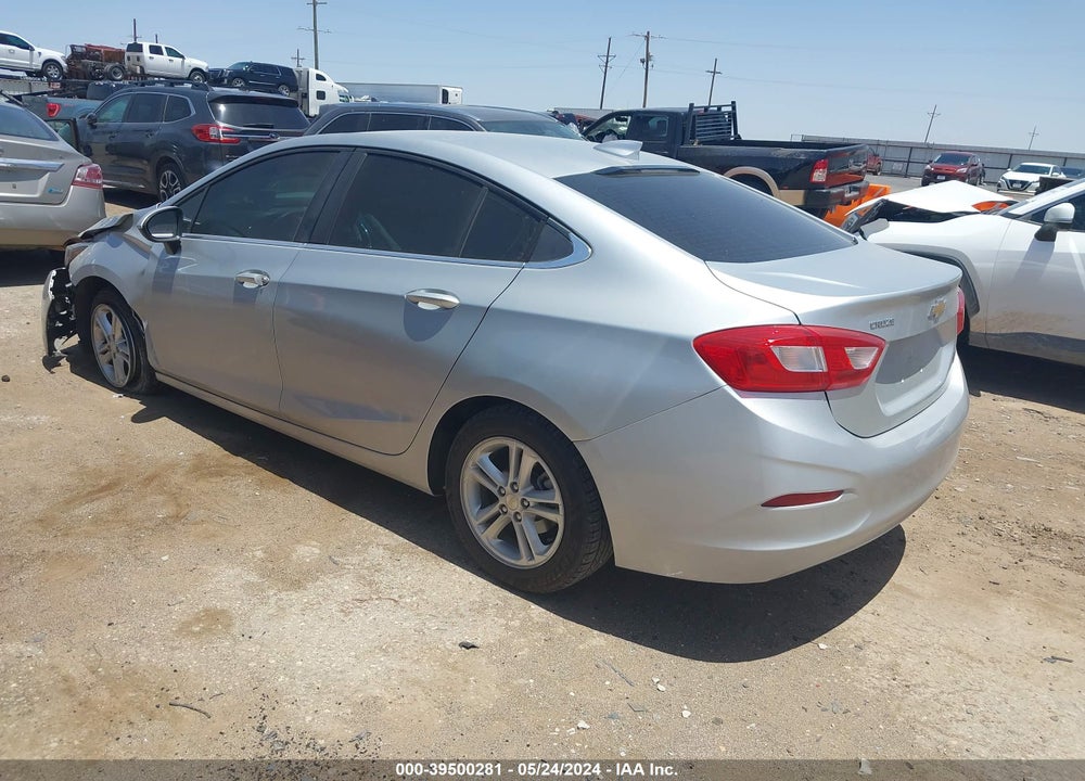 2017 CHEVROLET CRUZE LT AUTO VIN: 1G1BE5SMXH7101193