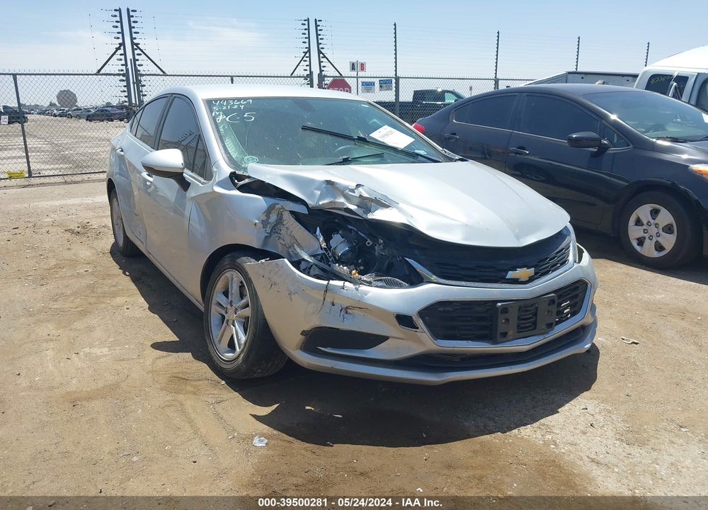2017 CHEVROLET CRUZE LT AUTO VIN: 1G1BE5SMXH7101193