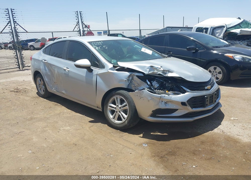 2017 CHEVROLET CRUZE LT AUTO VIN: 1G1BE5SMXH7101193