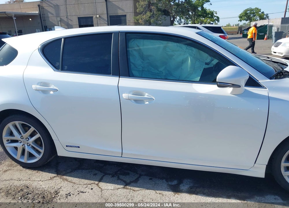 2015 LEXUS CT 200H VIN: JTHKD5BH8F2228188