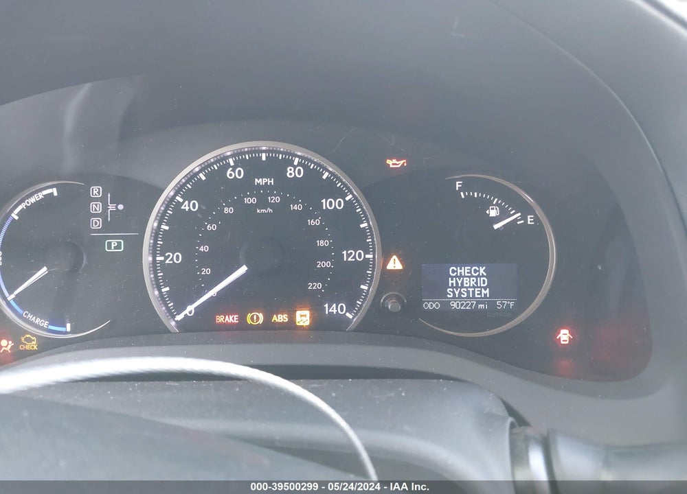 2015 LEXUS CT 200H VIN: JTHKD5BH8F2228188