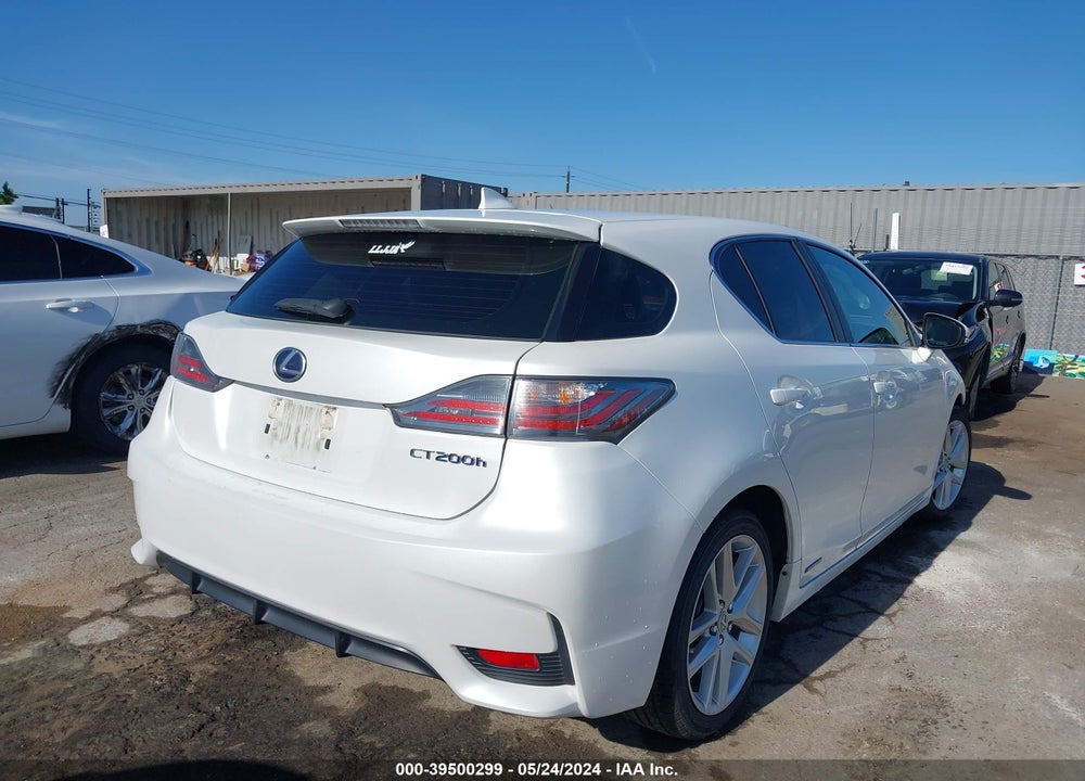 2015 LEXUS CT 200H VIN: JTHKD5BH8F2228188