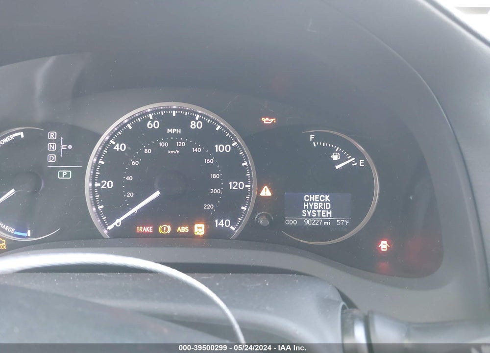 2015 LEXUS CT 200H VIN: JTHKD5BH8F2228188