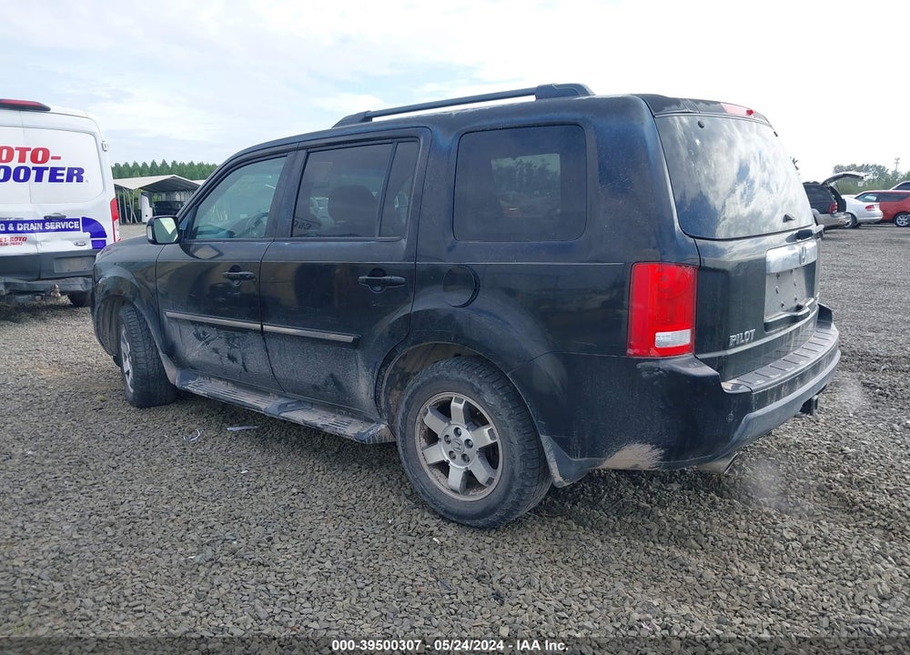2010 HONDA PILOT TOURING VIN: 5FNYF4H99AB025199