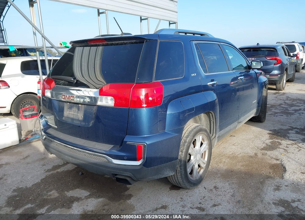 2016 GMC TERRAIN SLT VIN: 2GKFLPE39G6318735