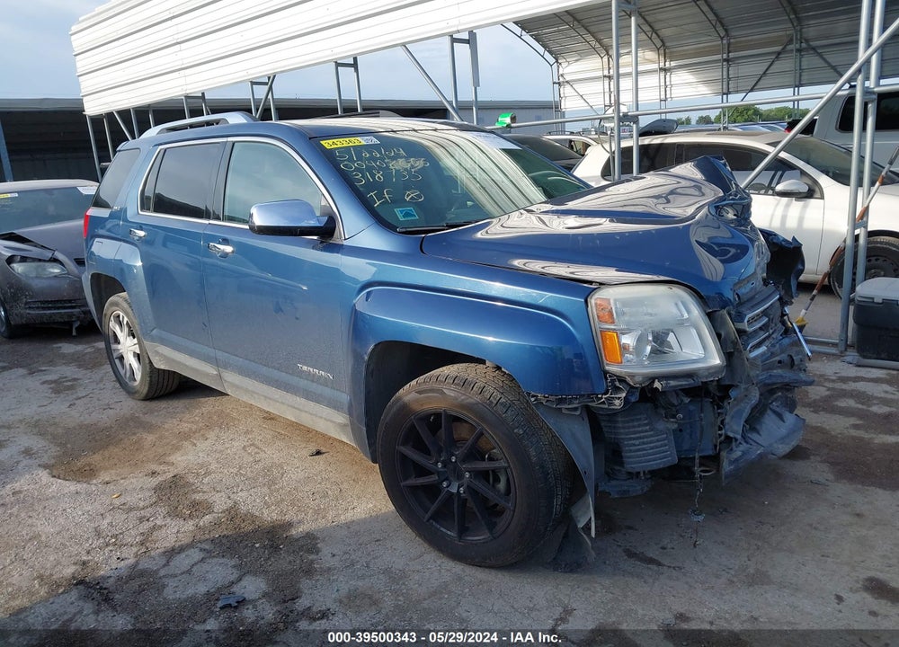 2016 GMC TERRAIN SLT VIN: 2GKFLPE39G6318735