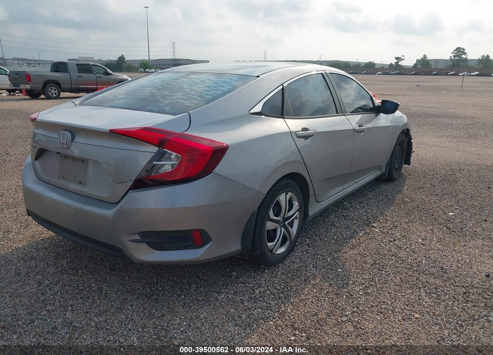 2016 HONDA CIVIC LX VIN: 19XFC2F59GE056651