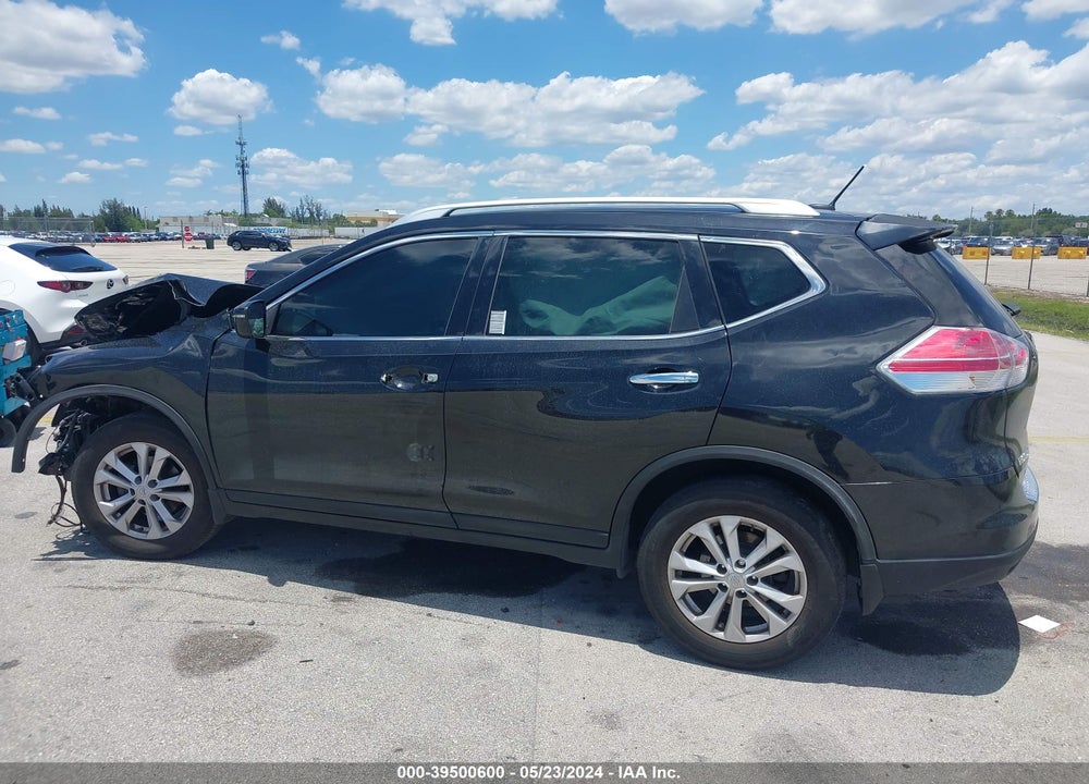 2016 NISSAN ROGUE SV VIN: KNMAT2MT6GP639433