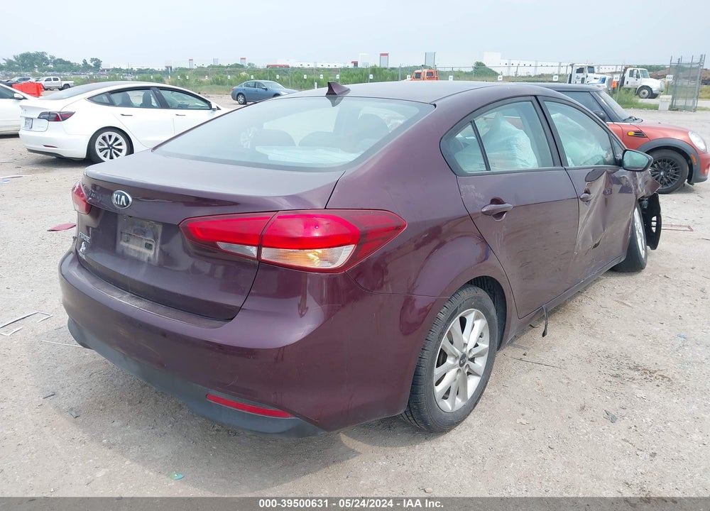 2017 KIA FORTE LX VIN: 3KPFL4A76HE145891