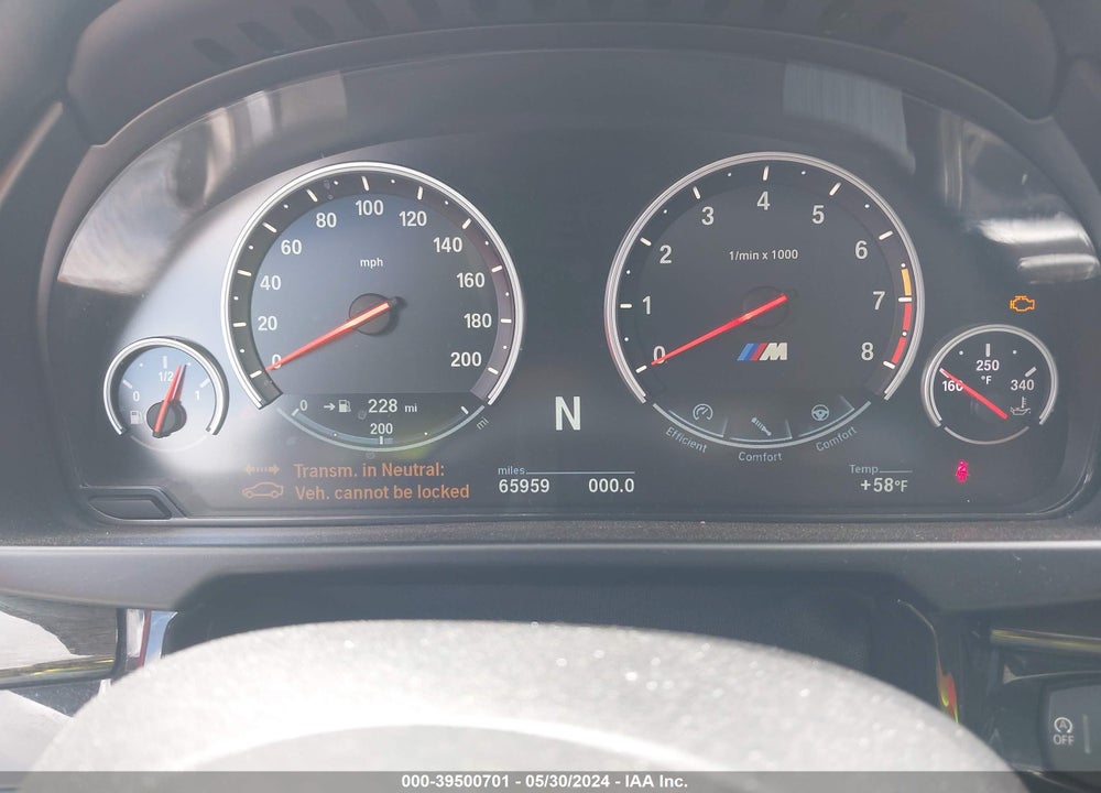 2015 BMW X6 M VIN: 5YMKW8C53F0R42721