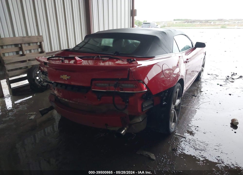 2015 CHEVROLET CAMARO 2LT VIN: 2G1FF3D38F9228558
