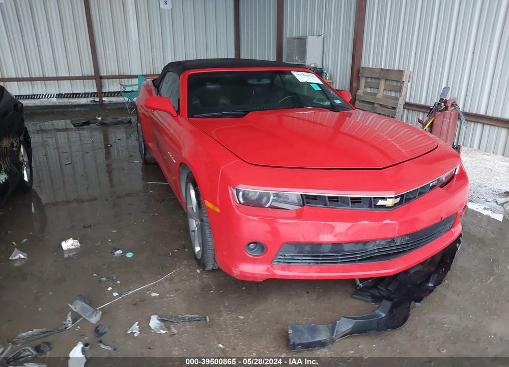 2015 CHEVROLET CAMARO 2LT VIN: 2G1FF3D38F9228558