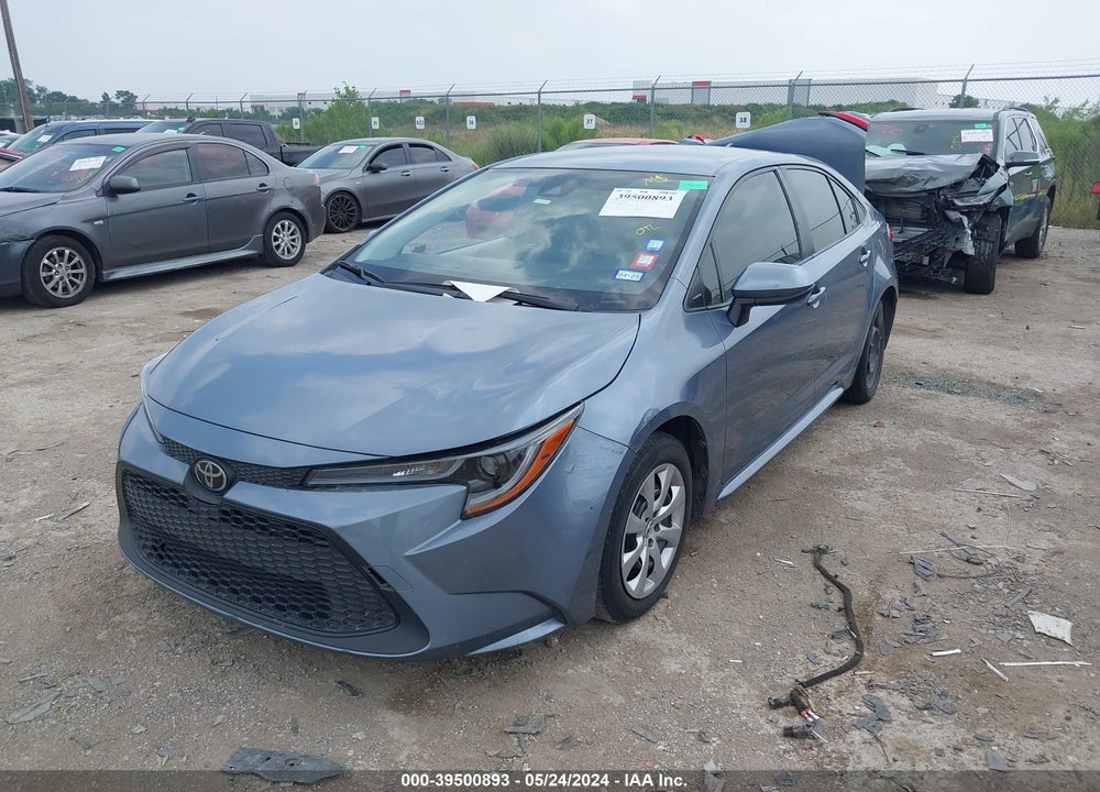 2021 TOYOTA COROLLA LE VIN: JTDEPMAE5MJ135333