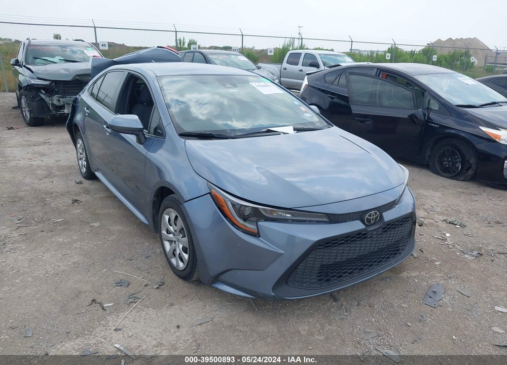 2021 TOYOTA COROLLA LE VIN: JTDEPMAE5MJ135333