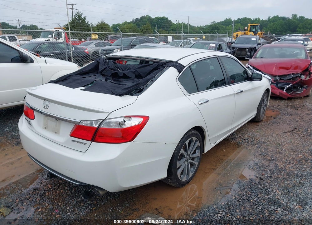 2015 HONDA ACCORD SPORT VIN: 1HGCR2F53FA208136