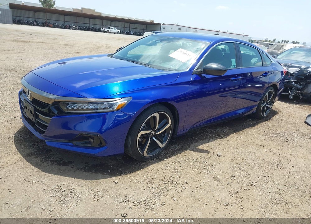 2021 HONDA ACCORD SPORT VIN: 1HGCV1F3XMA049732