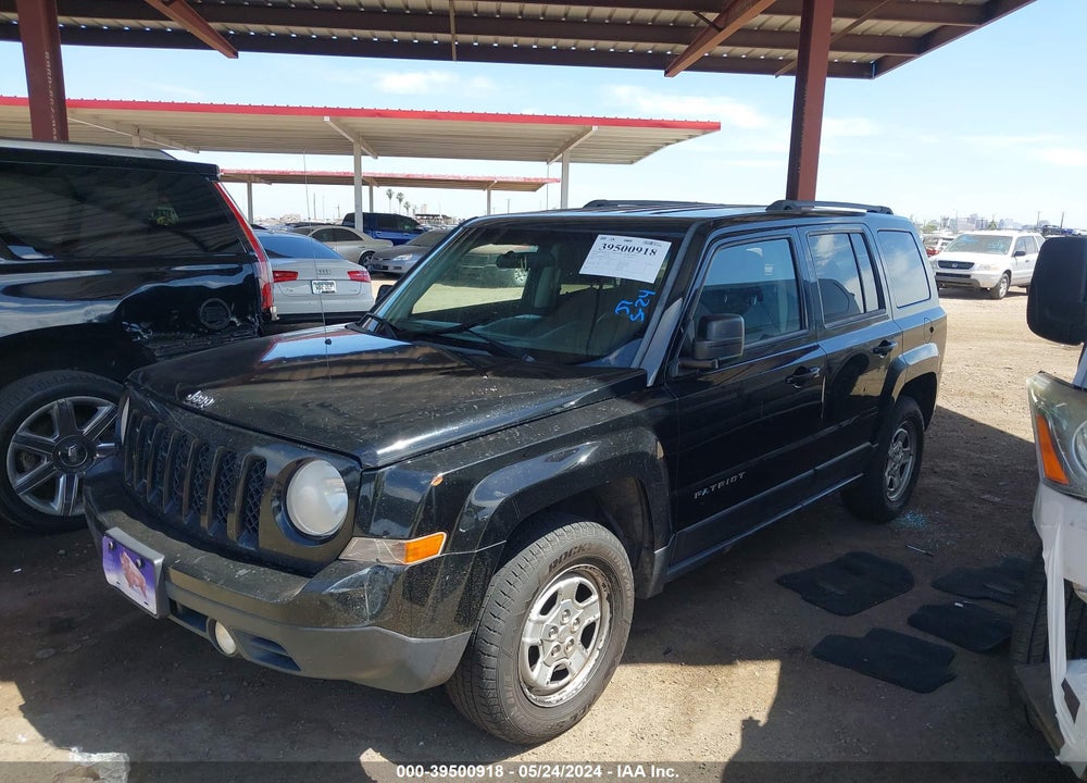 2014 JEEP PATRIOT SPORT VIN: 1C4NJRBB4ED534009