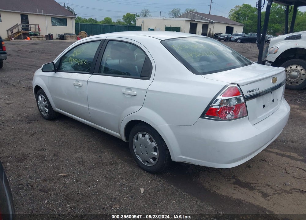 2011 CHEVROLET AVEO 1LT VIN: KL1TD5DE0BB258733