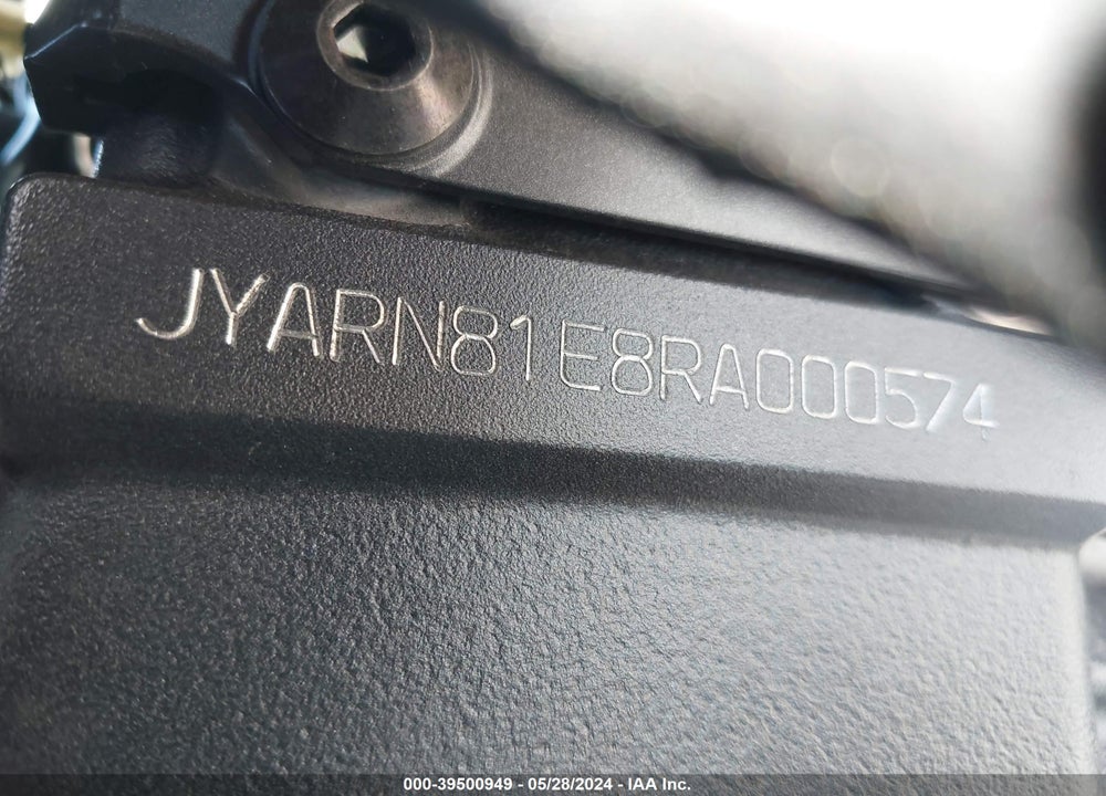 2024 YAMAHA MTN1000 VIN: JYARN81E8RA000574