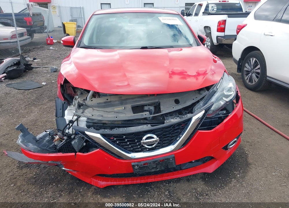 2016 NISSAN SENTRA SR VIN: 3N1AB7AP1GY310776