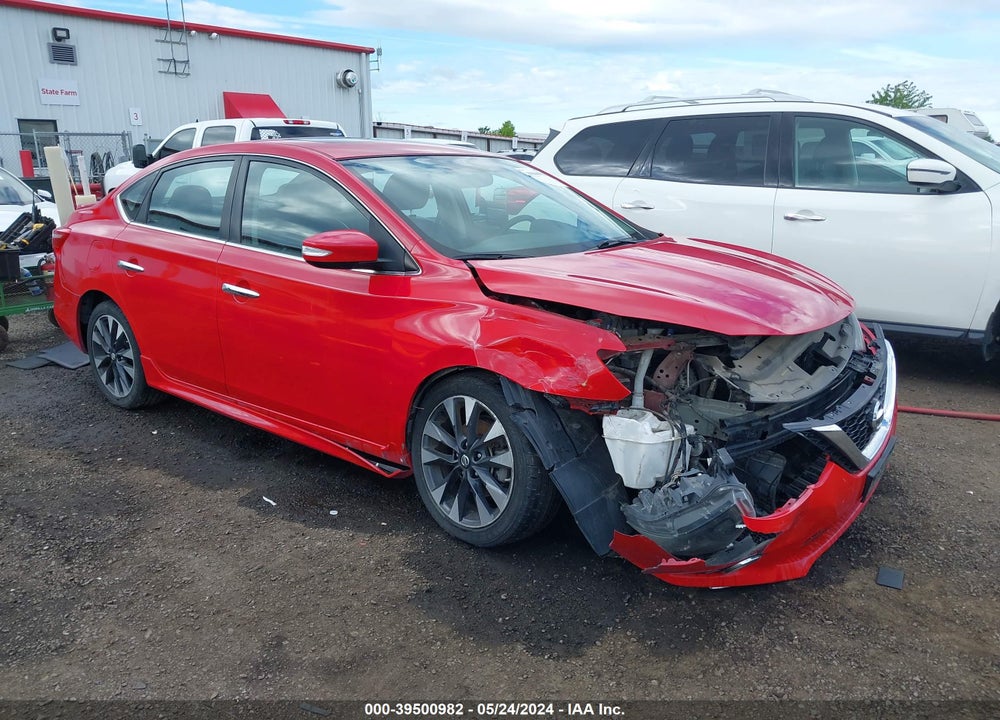 2016 NISSAN SENTRA SR VIN: 3N1AB7AP1GY310776