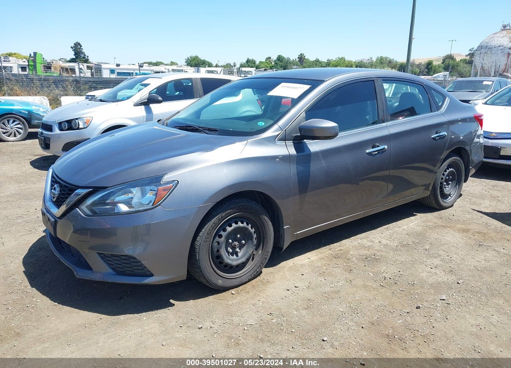 2019 NISSAN SENTRA S VIN: 3N1AB7AP0KY231415